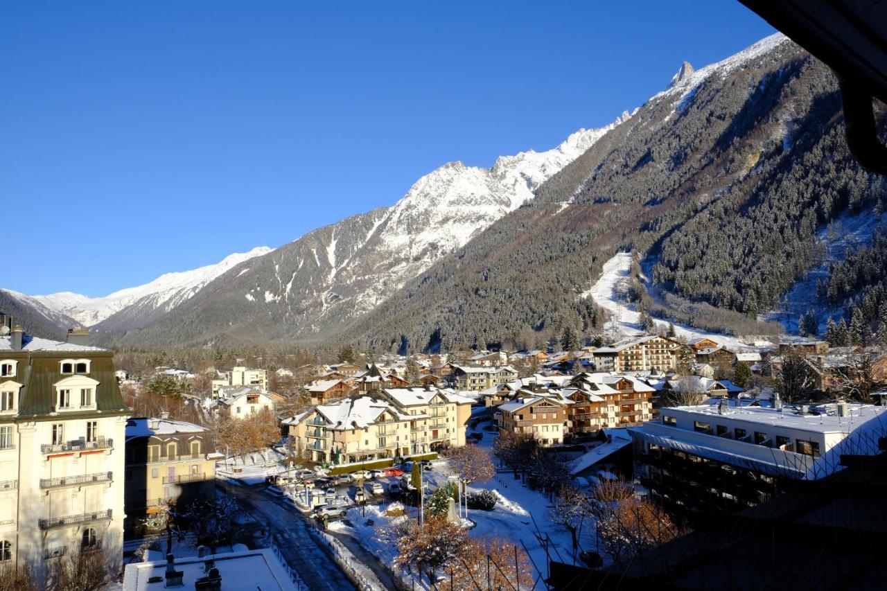 Studio Chaleureux Chamonix Centre Exterior foto